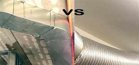 fabric duct vs metal duct|condensation vs metal ducting.